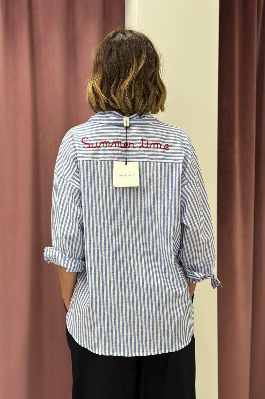 Tensione In - Camicia bacchetta "SUMMER TIME" Art. S26CI01