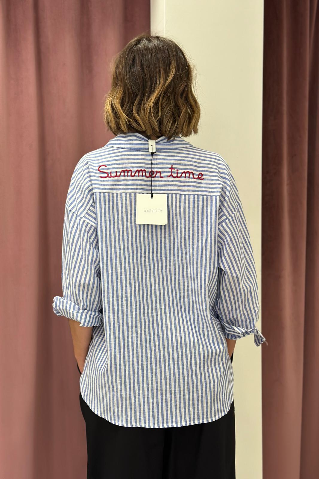 Tensione In - Camicia bacchetta "SUMMER TIME" Art. S26CI01