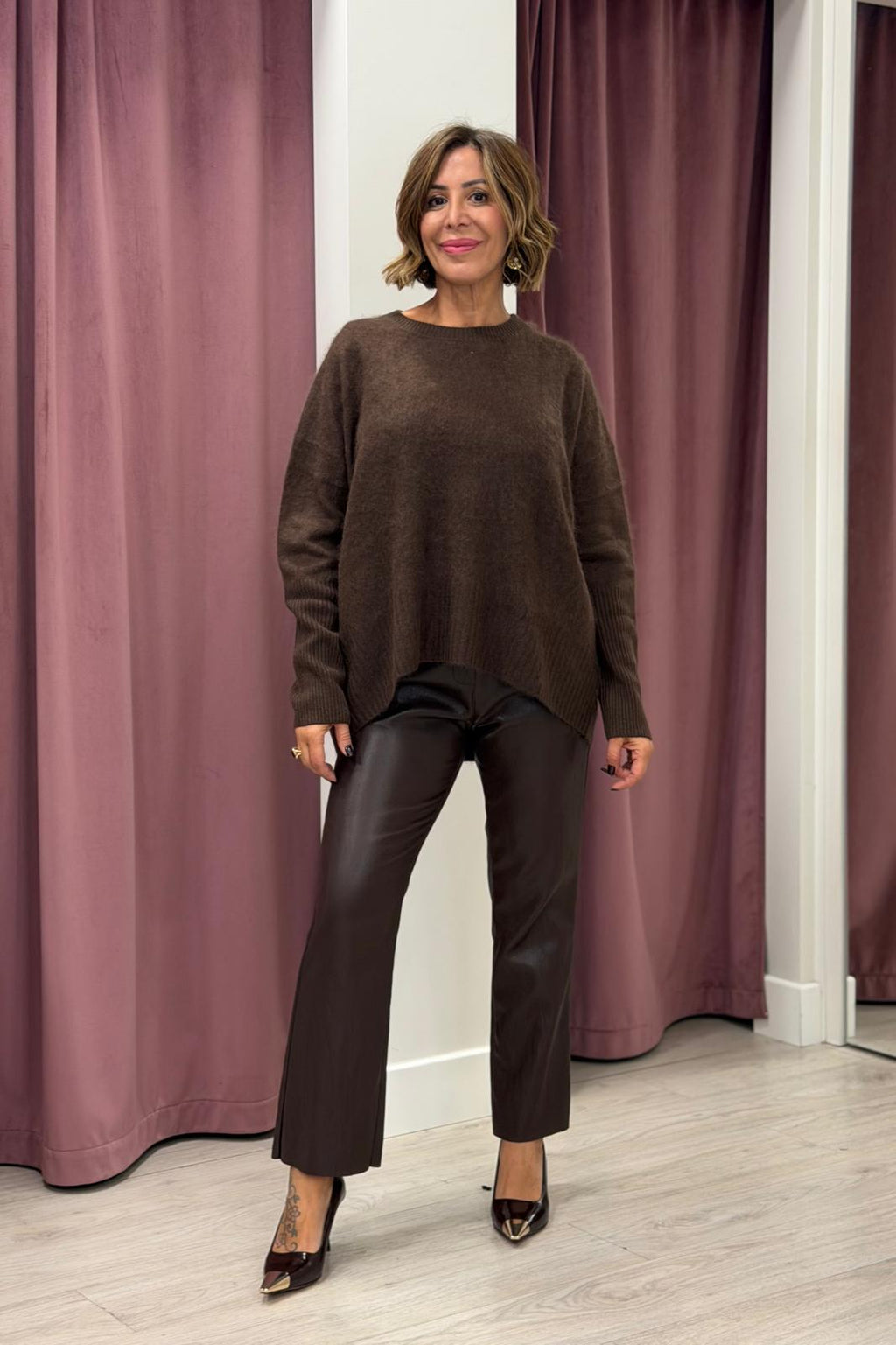 Maglione in lana MORO VICOLO
