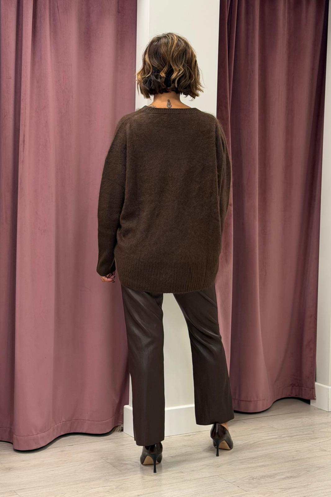 Maglione in lana MORO VICOLO