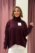 Maglione a collo alto Vicolo PRUGNA