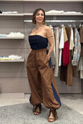Tensione In - Top a fascia in denim Art. LK1207