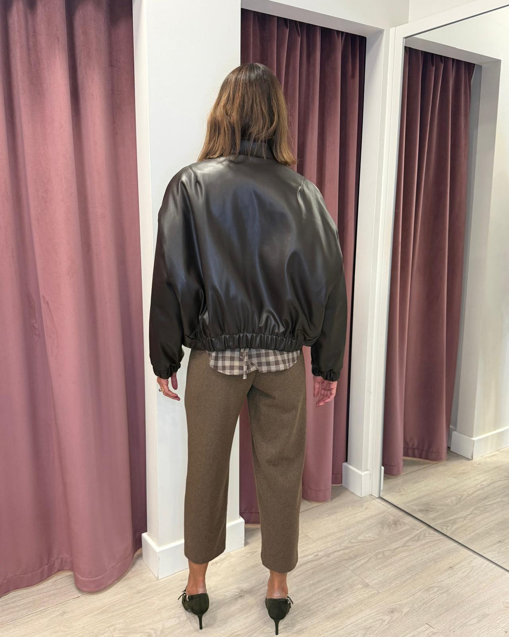 Vicolo - Bomber ecopelle Art. TF1541  MORO