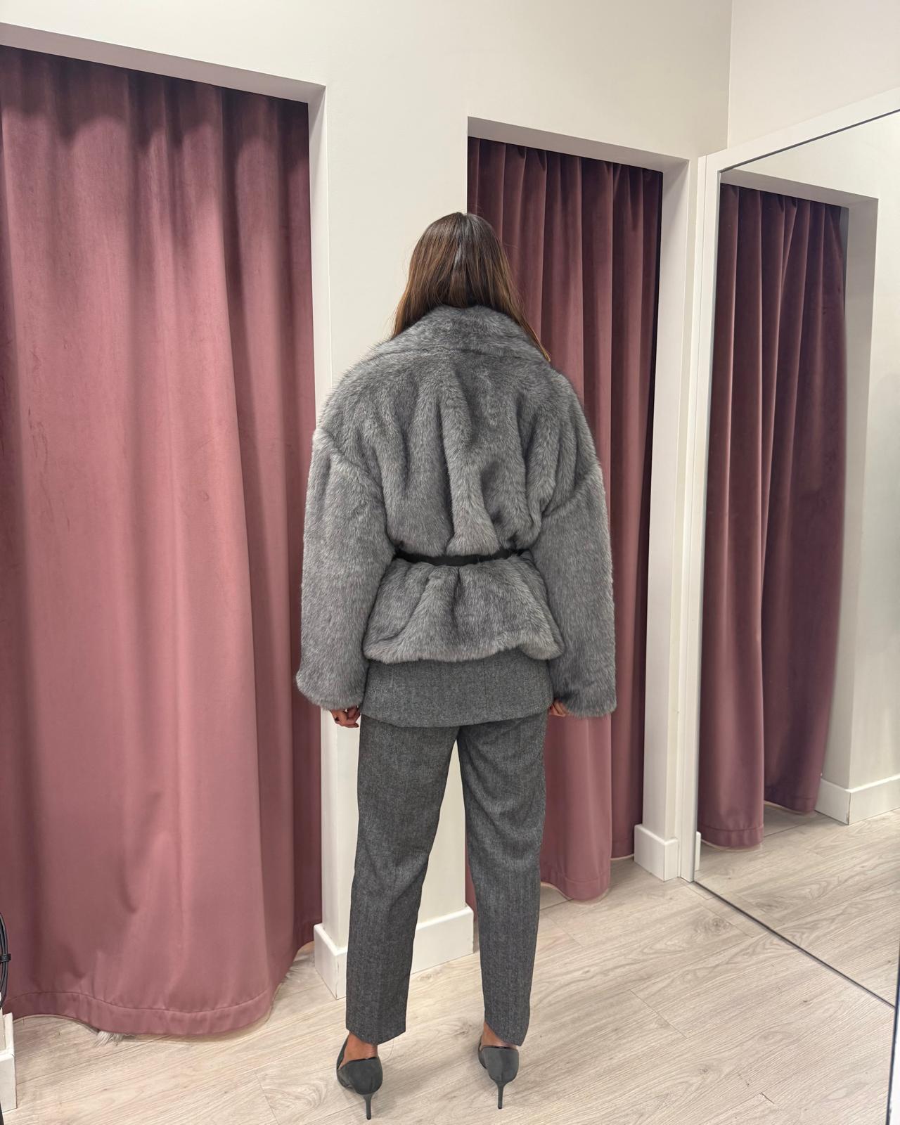 ECOPELLICCIA VICOLO GRIGIA