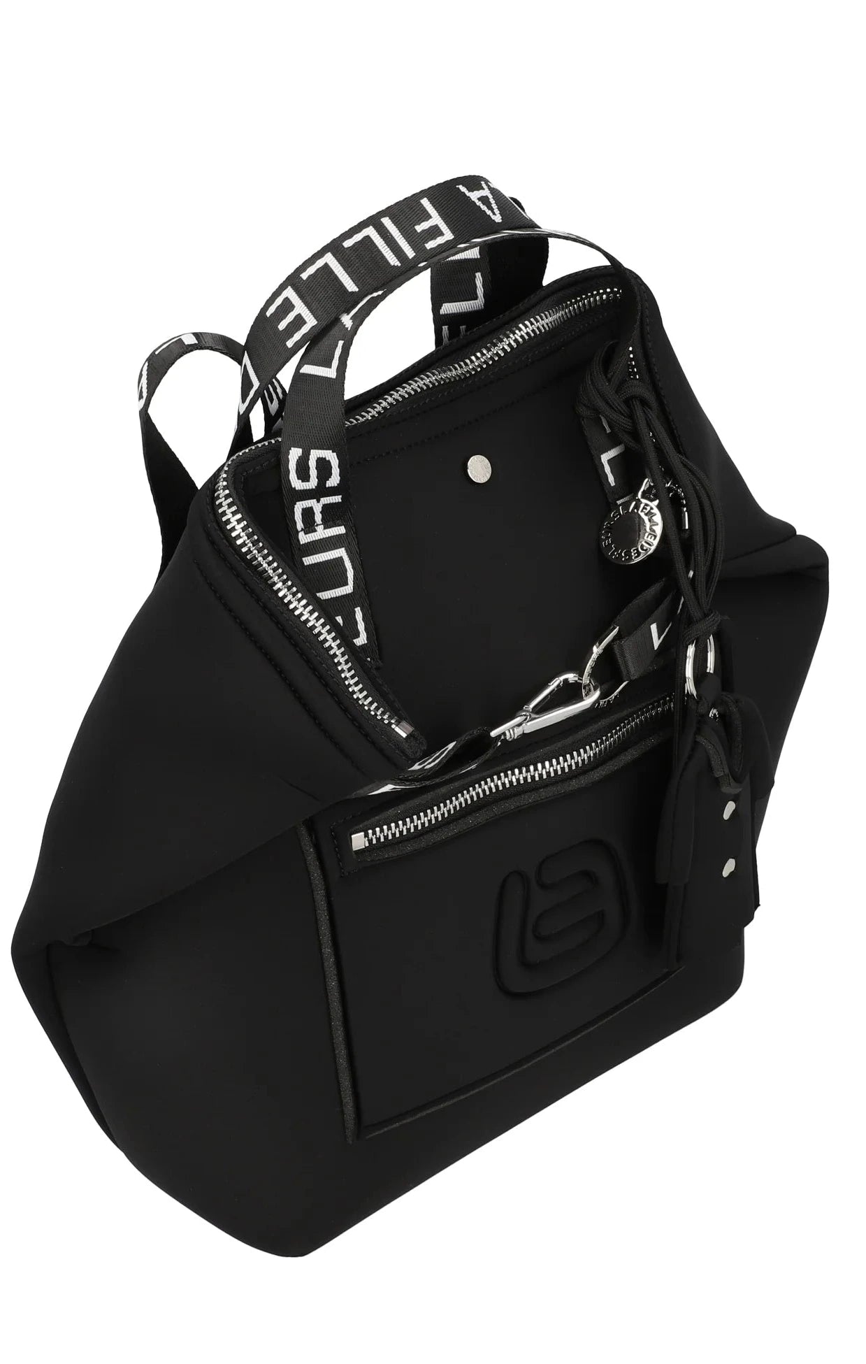 Zaino Ambre Med Tekno Fabric Black