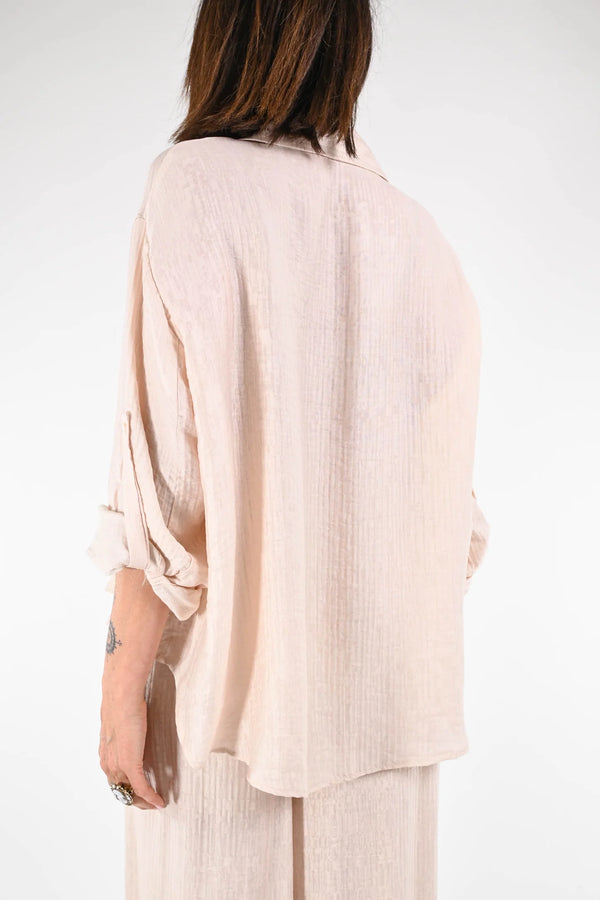 - CAMICIA VISCOSA FLUIDA ART.CMI-N200 - SABBIA