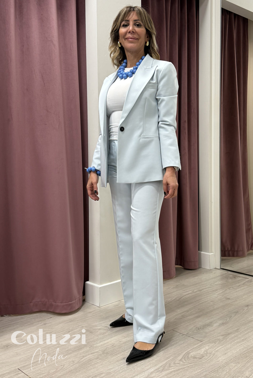 GIACCAAZZURRO POLVERE TD0292