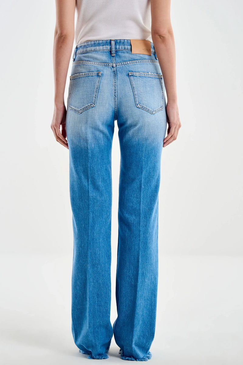 Vicolo-Jeans LINETTE flare fit - denim