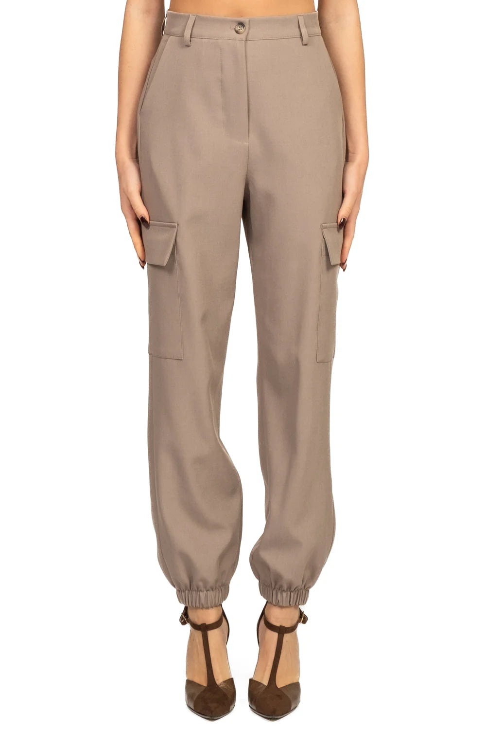 Vicolo - Pantalone cargo con tasconi Art. TF1041 MORO