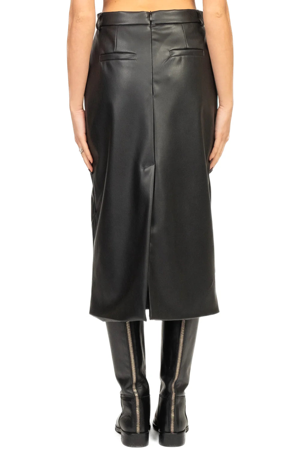 Vicolo - Gonna longuette ecopelle Art. TF1621