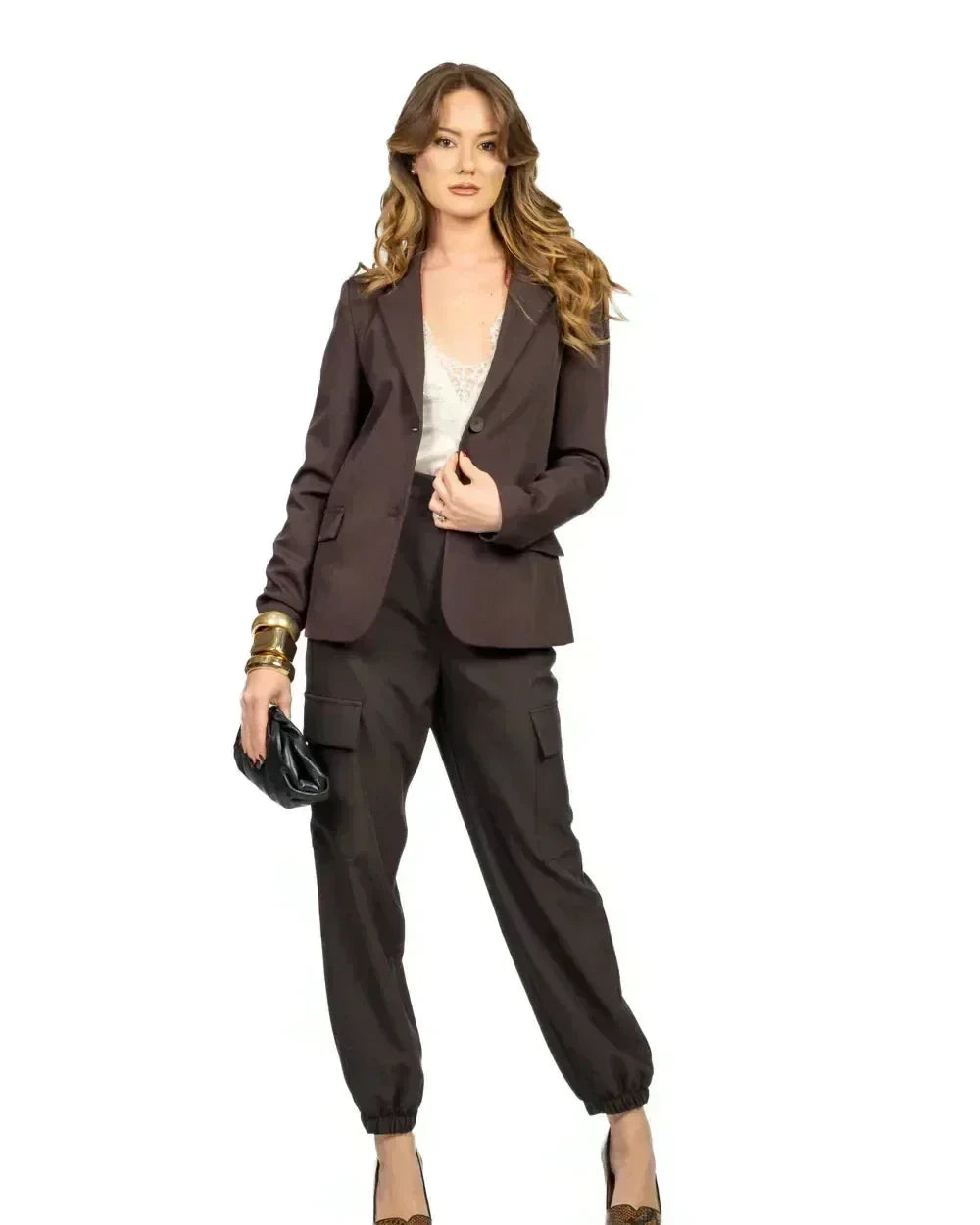 Vicolo - Pantalone cargo con tasconi Art. TF1041 MORO