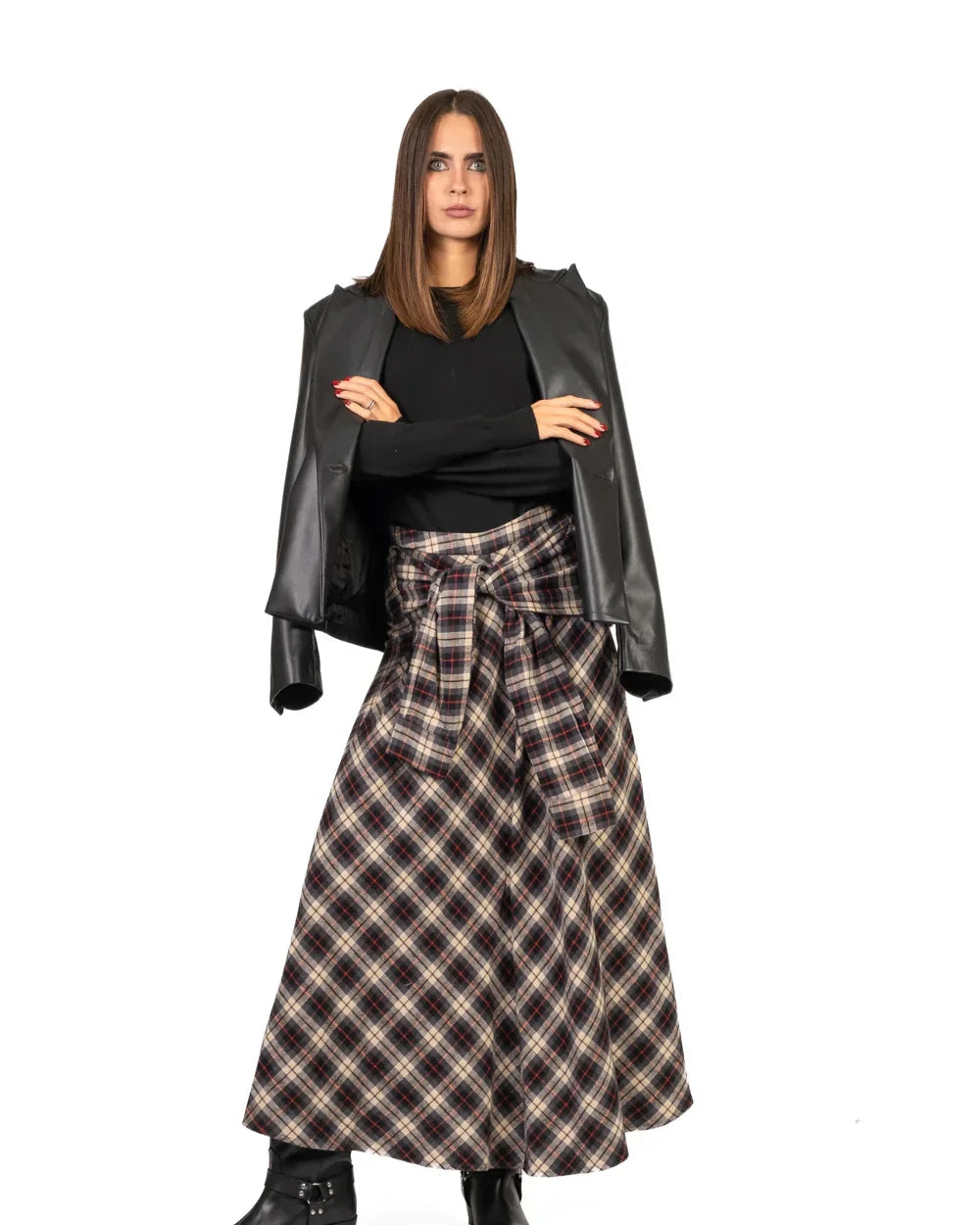 Vicolo - Maglia slim girocollo Art. 44011F NERA