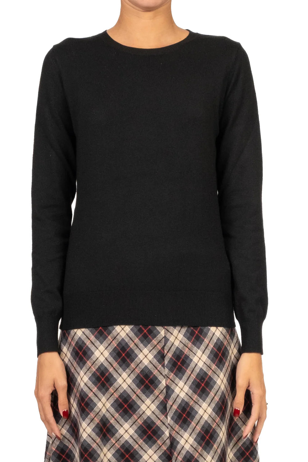 Vicolo - Maglia slim girocollo Art. 44011F NERA