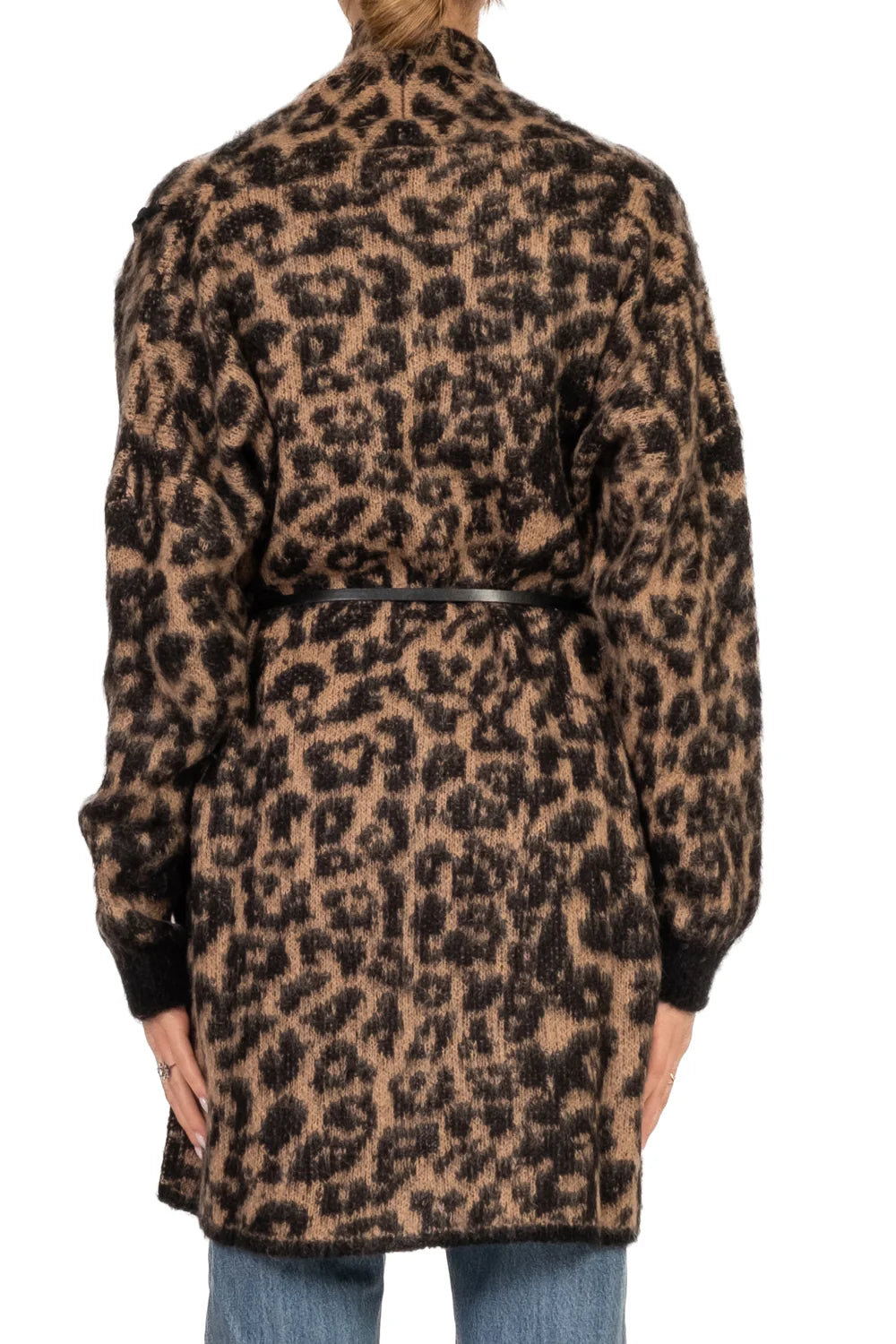 Vicolo - Cardigan animalier aperto Art. 55176F