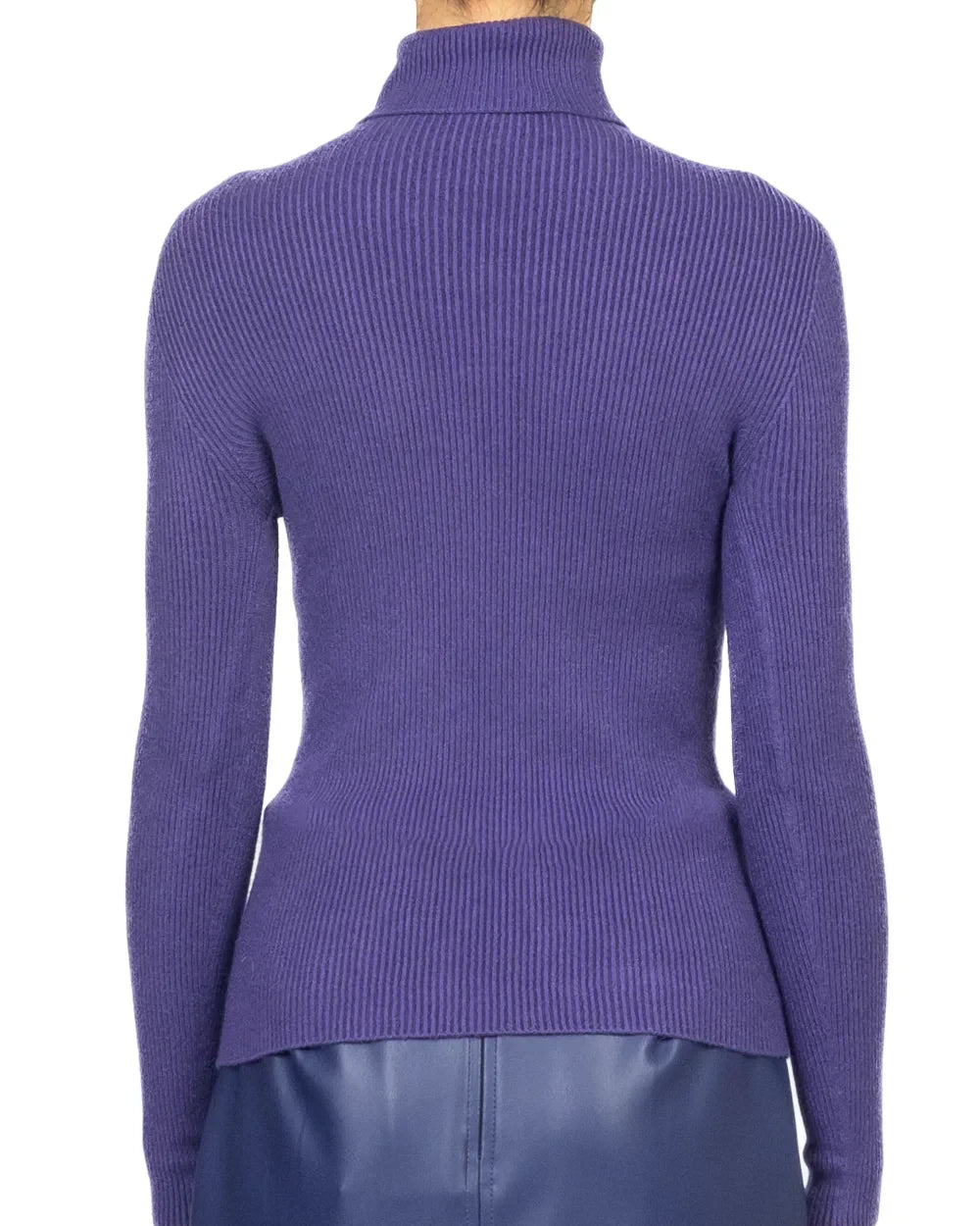 Vicolo - Maglia costine collo alto Art. 77314F