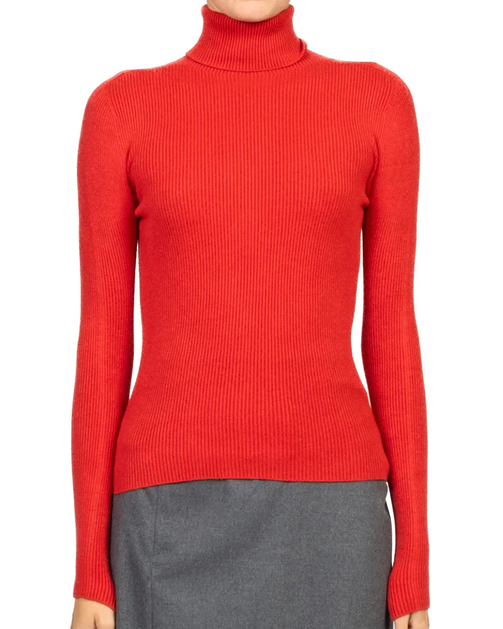 Vicolo - Maglia costine collo alto Art. 77314F