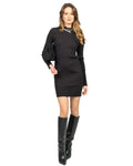 Vicolo - Abito mini in maglia scollo posteriore Art. 22217F