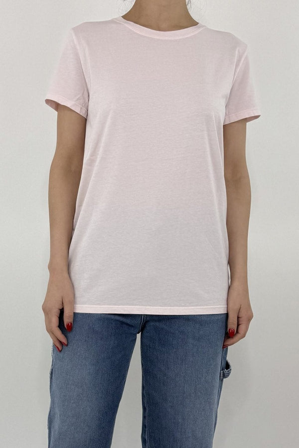T-shirt basica slim rosa UD0057 ROSA