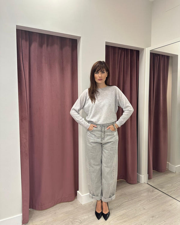 Jeans Grigio Stile e Comfort DF5139