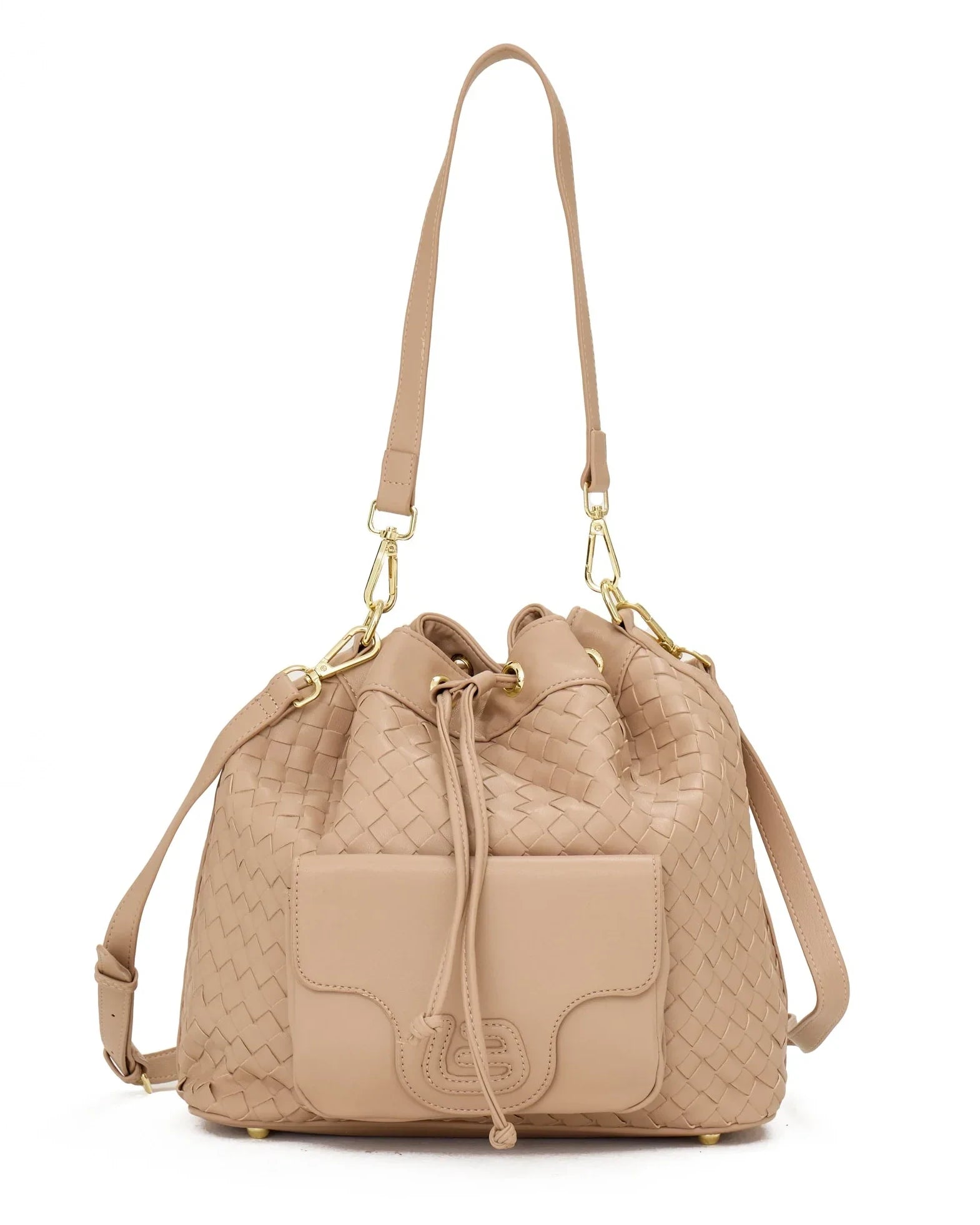 BORSA SECCHIELLO Blair Intrecciato