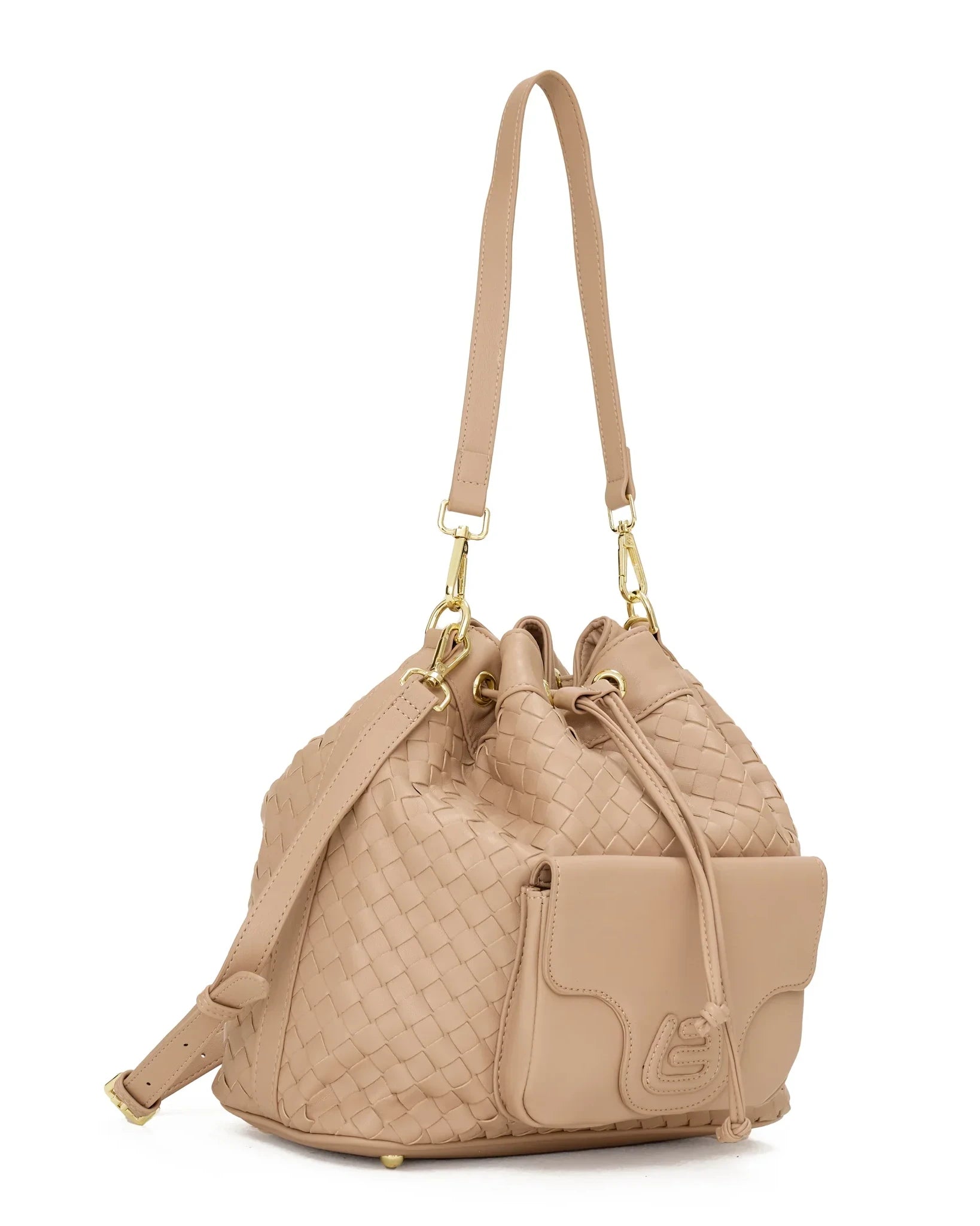 BORSA SECCHIELLO Blair Intrecciato