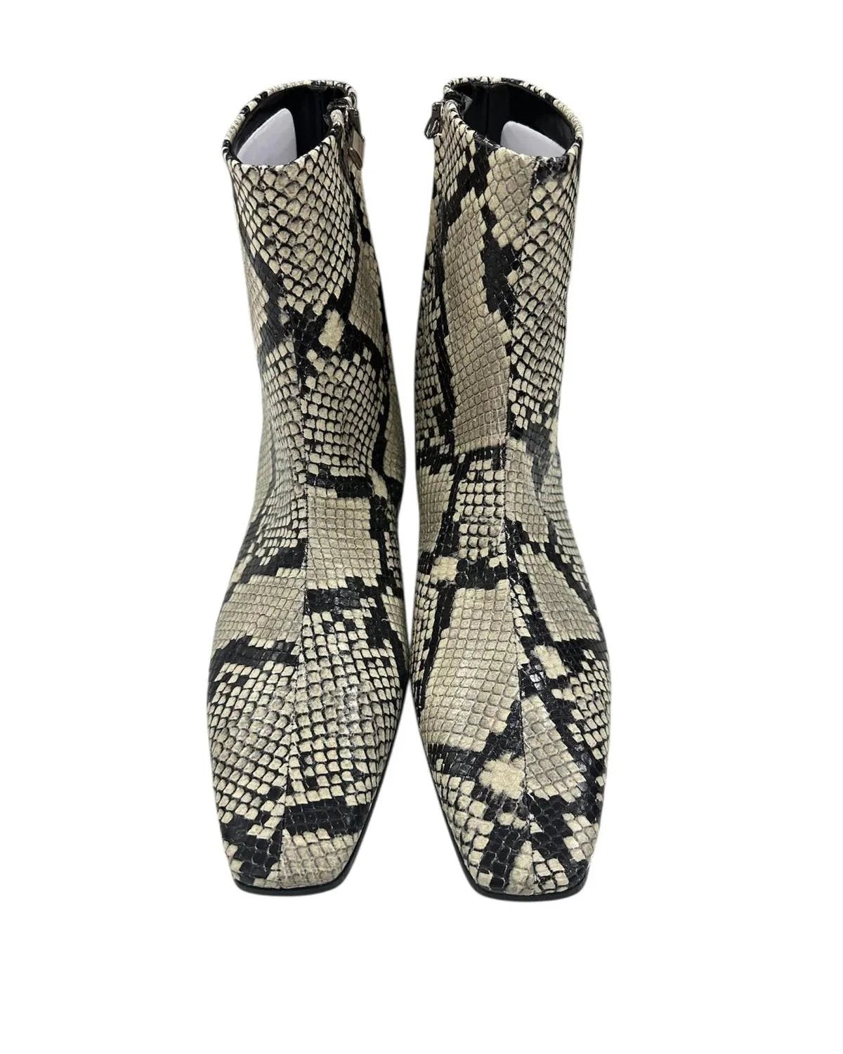 Tronchetto in pelle di pitone AC309