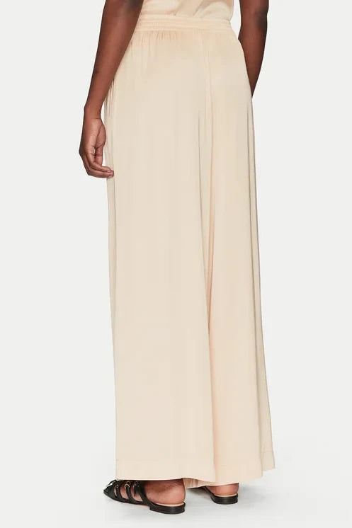 Pantaloni di tessuto TD0008 Beige Relaxed Fit