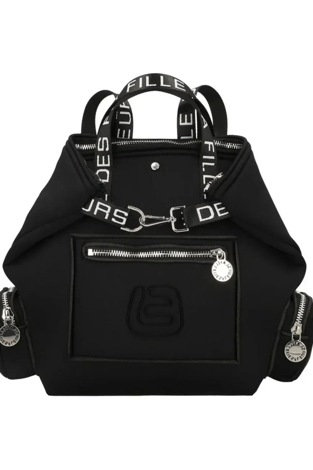 Zaino Ambre Med Pocket Tekno Fabric Black