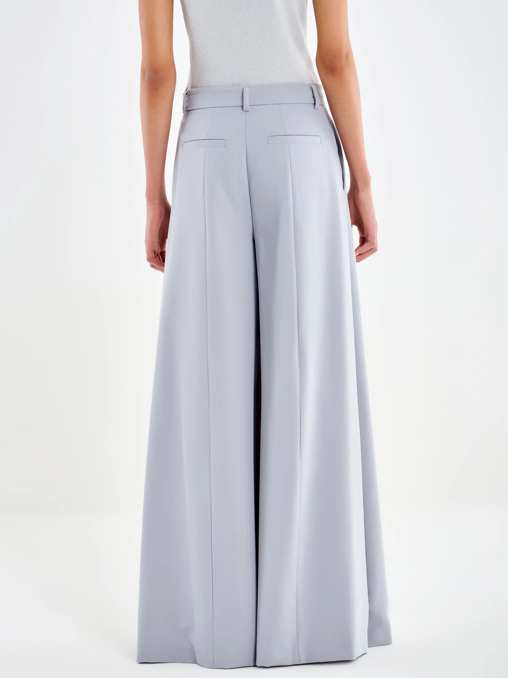 VICOLO Pantalone elegante GRIGIO PERLA  da donna TAB0130