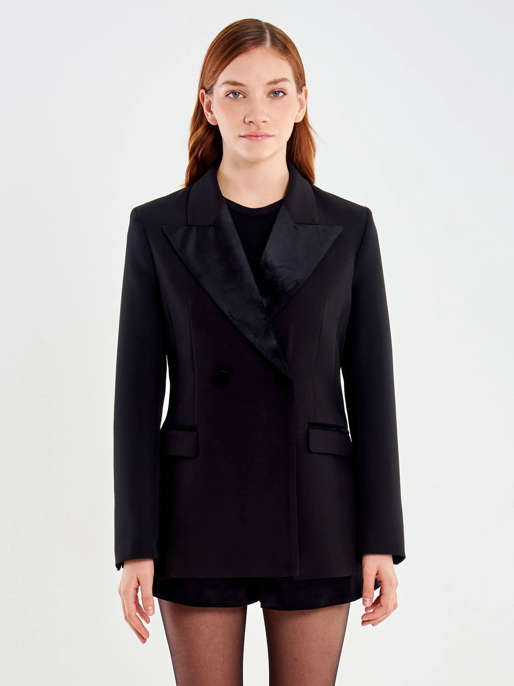 Blazer Doppiopetto un bottone TF0411 NERO