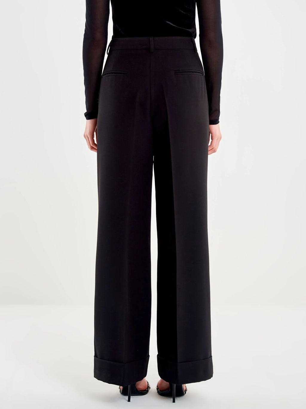 Pantalone Maxi Piega e RisvoltoTF0419