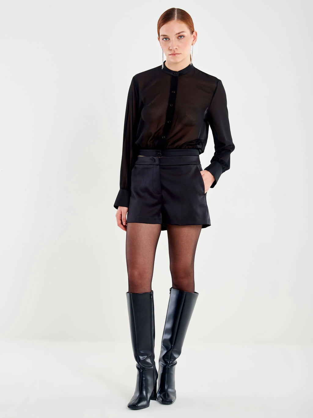 Camicia in GeorgetteTF0988