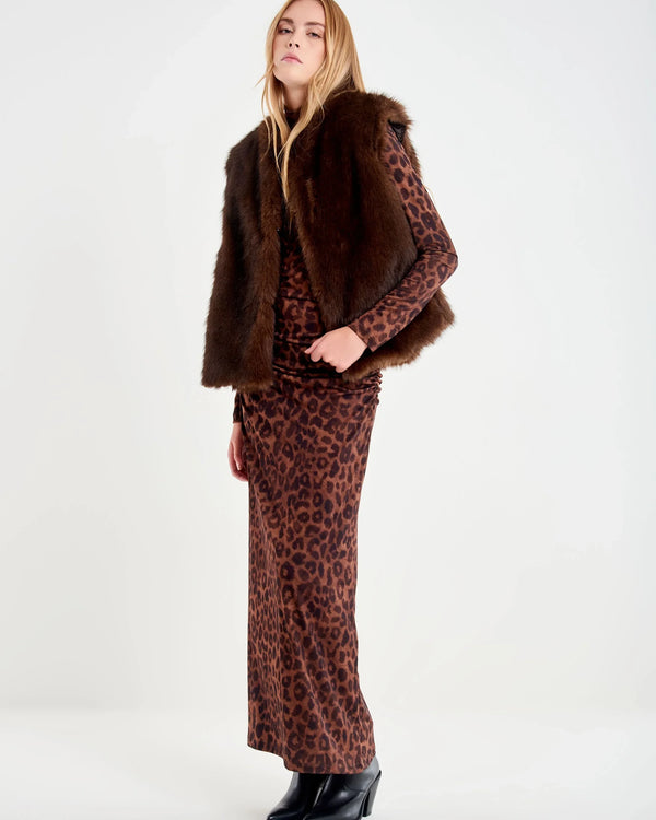 Gilet in Ecopelliccia TF1134