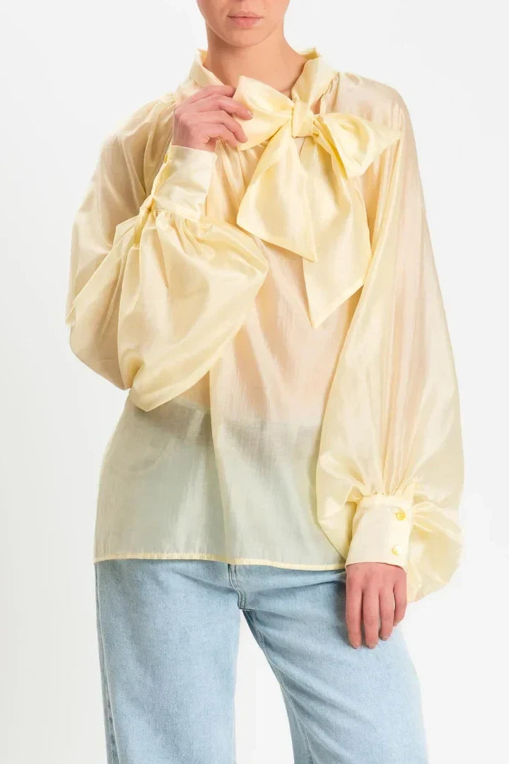 Blusa gialla da donna TAB0210 GIALLA