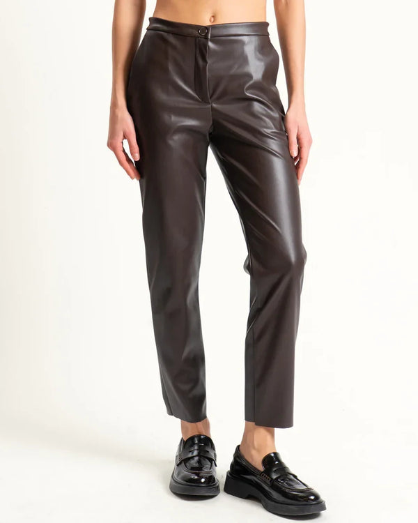 Vicolo-Pantalone similpelle slim fit - TF1737