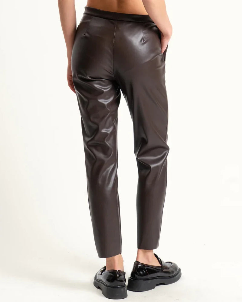 Vicolo-Pantalone similpelle slim fit - TF1737
