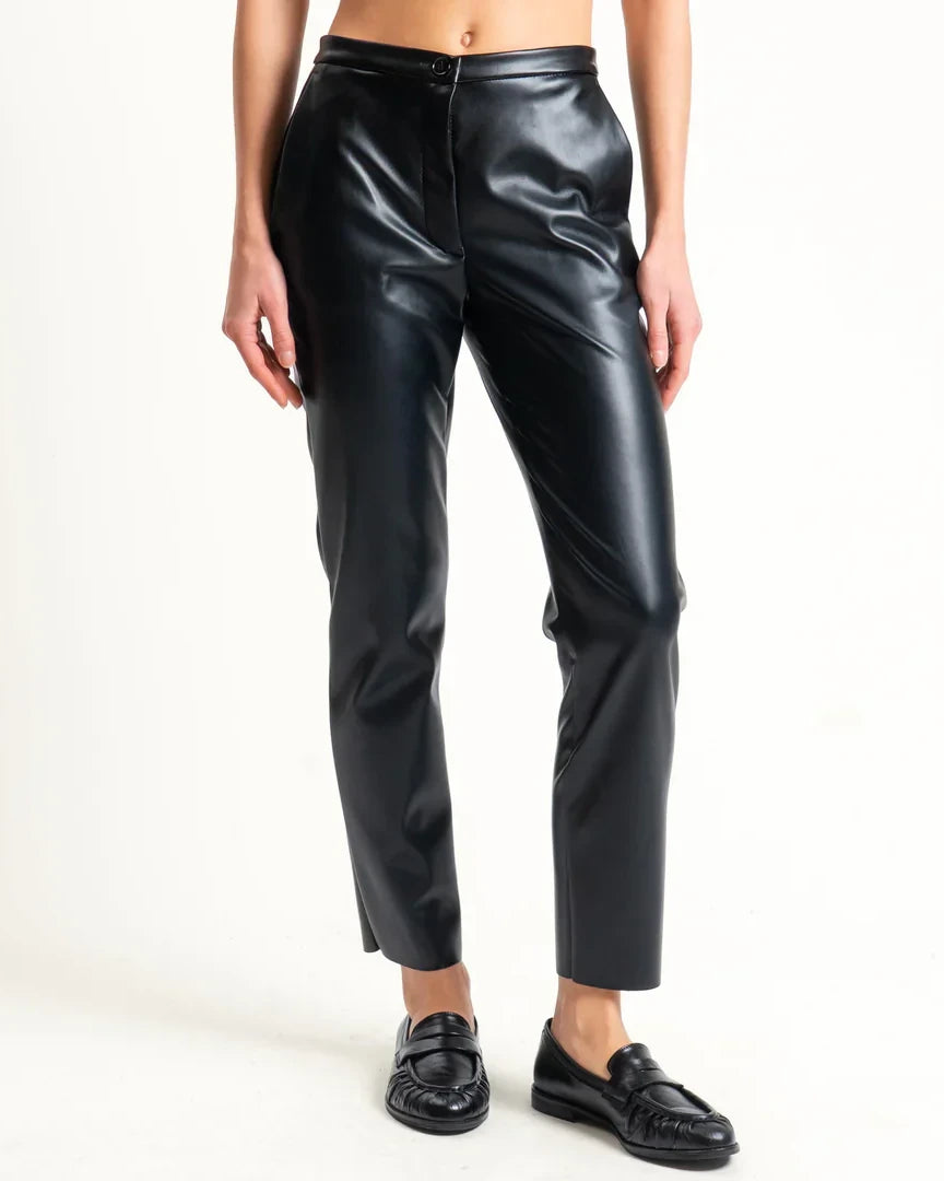 Vicolo-Pantalone similpelle slim fit - TF1737