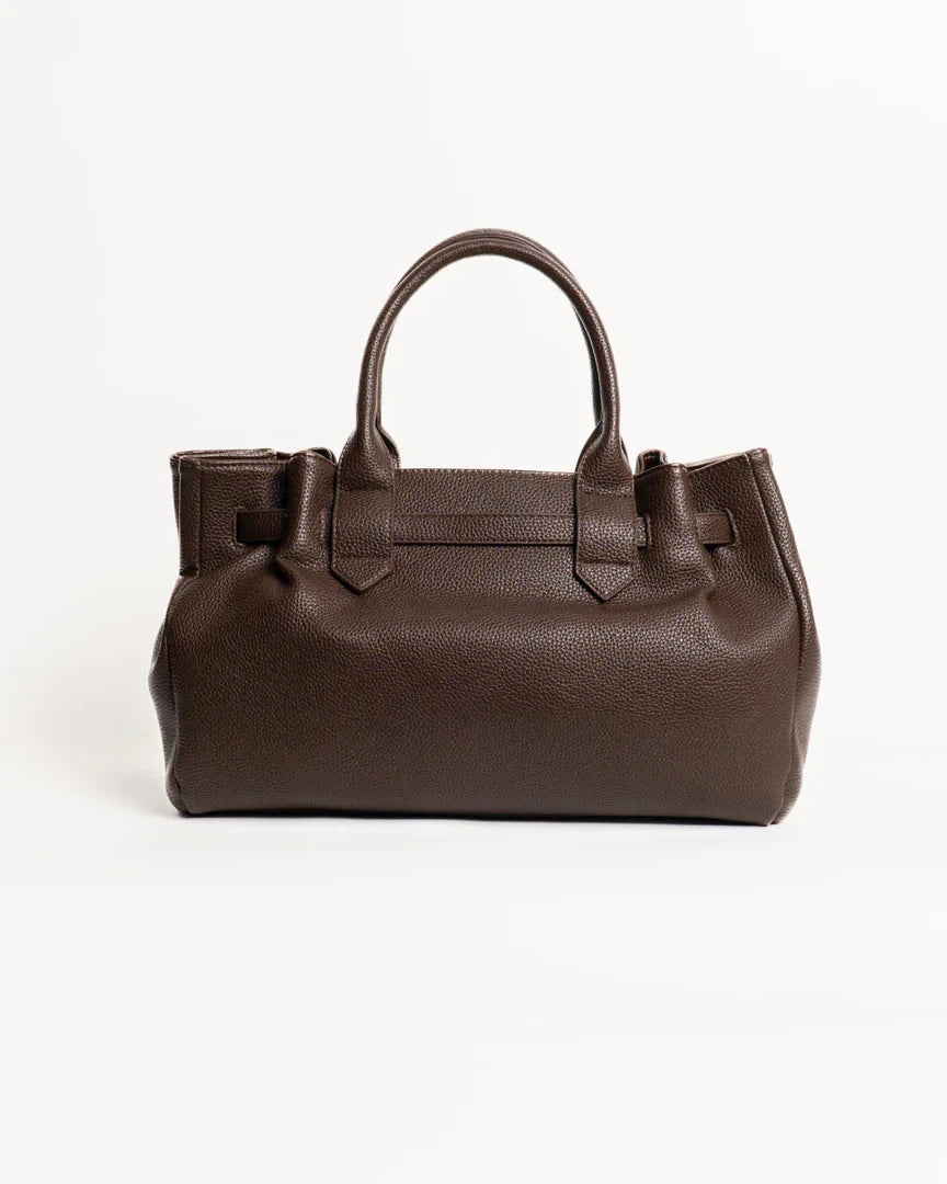 Vicolo- Borsa Journey bag small - fondente