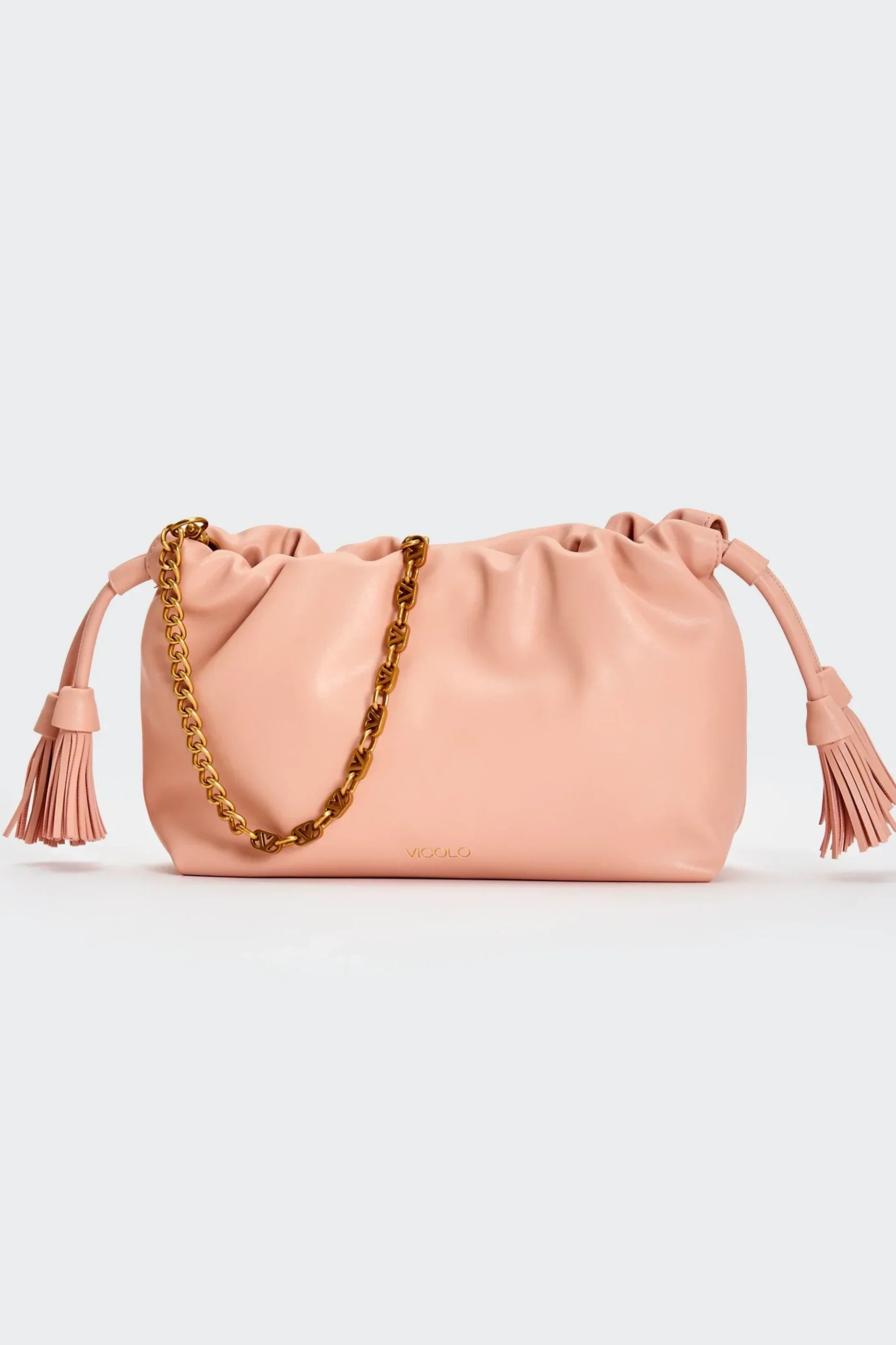 Borsa Tassel Small XAB0035 ROSA CIPRIA