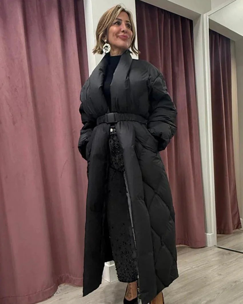 PIUMINO LUNGO VICOLO NERO