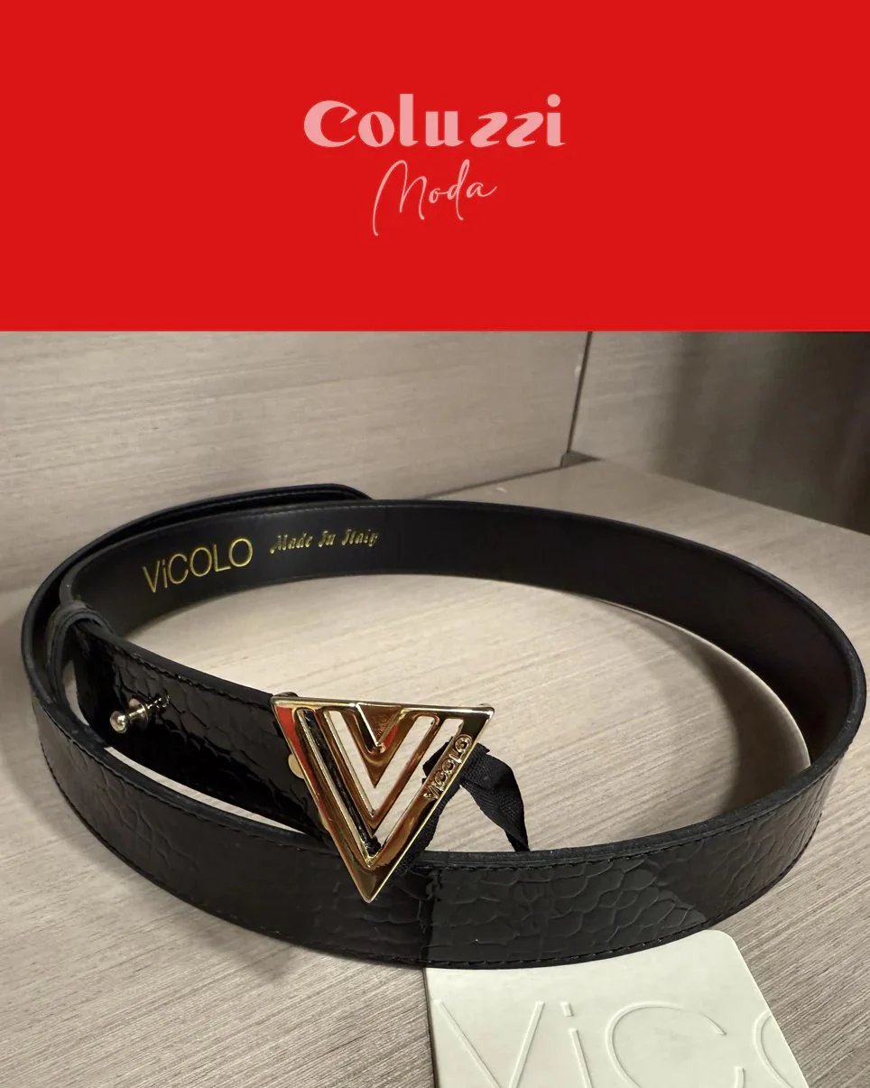 Cintura “V”cocco  Vicolo nera