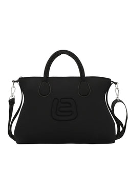 Borsa Caracas Med Tekno Fabric - Borse - La Fille Des Fleurs NERA