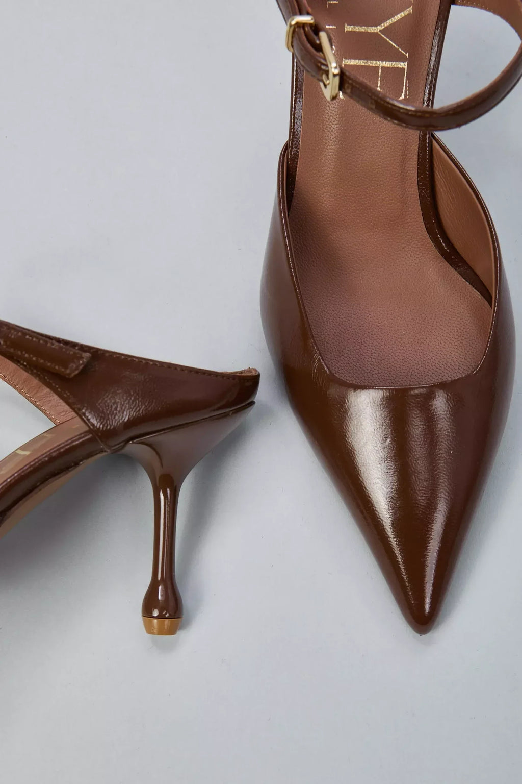 Mules In Pelle Verlux
