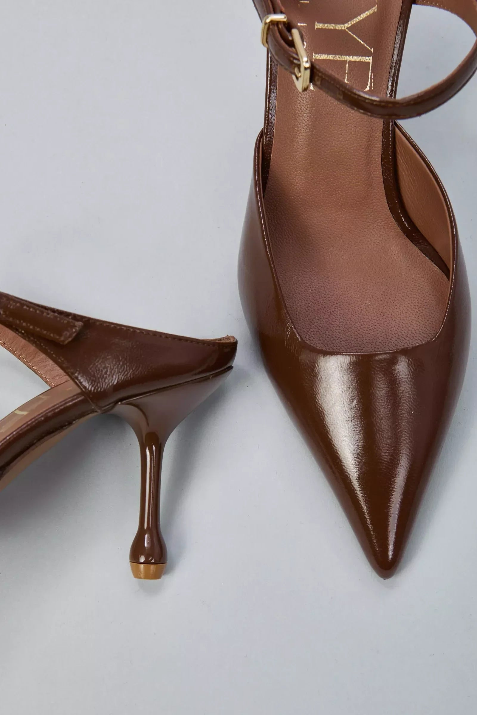 Mules In Pelle Verlux