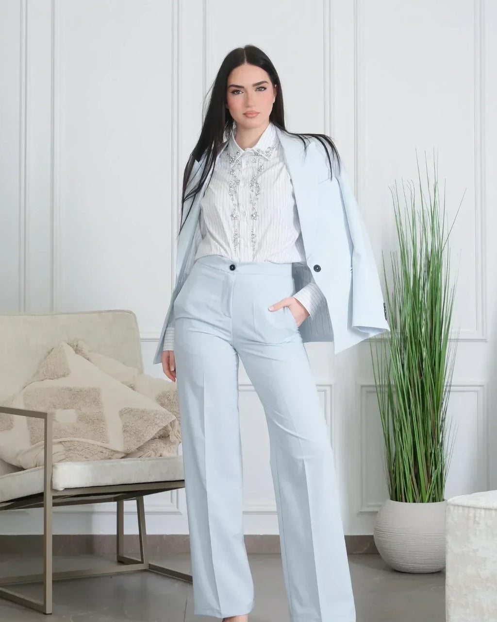 GIACCAAZZURRO POLVERE TD0292