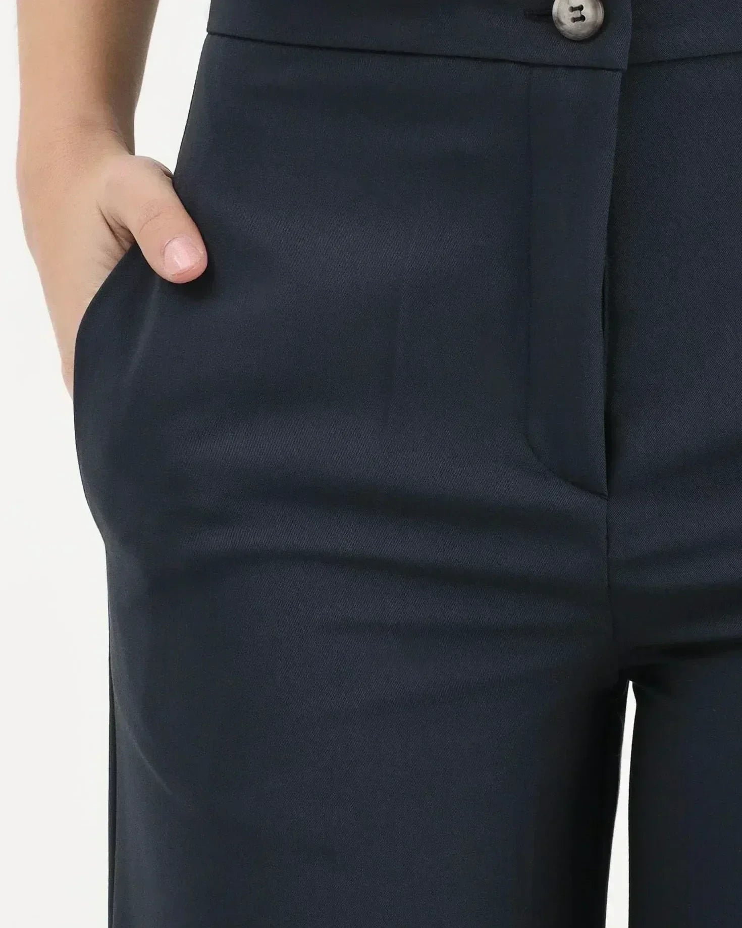 VICOLO Pantalone elegante blu da donna TAB0130