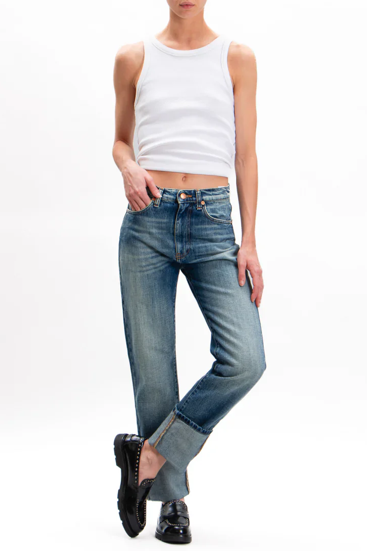 Vicolo-Jeans RINGO con risvolto - denim